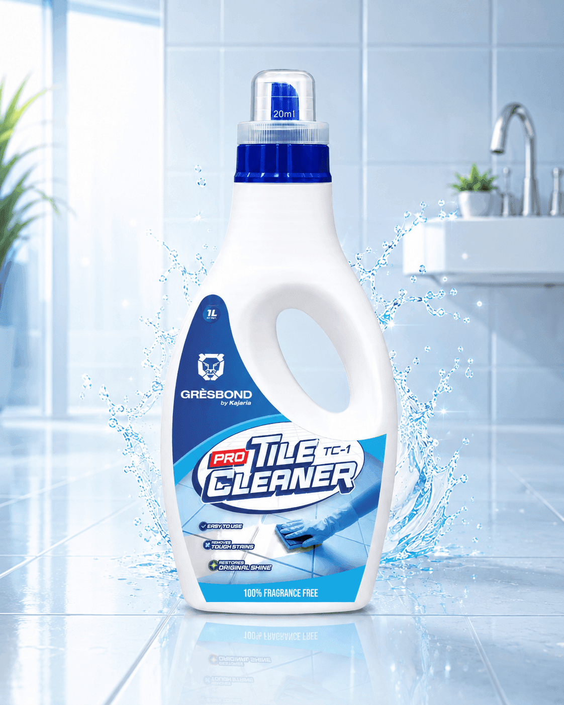 Gresbond Tile Cleaner bottle
