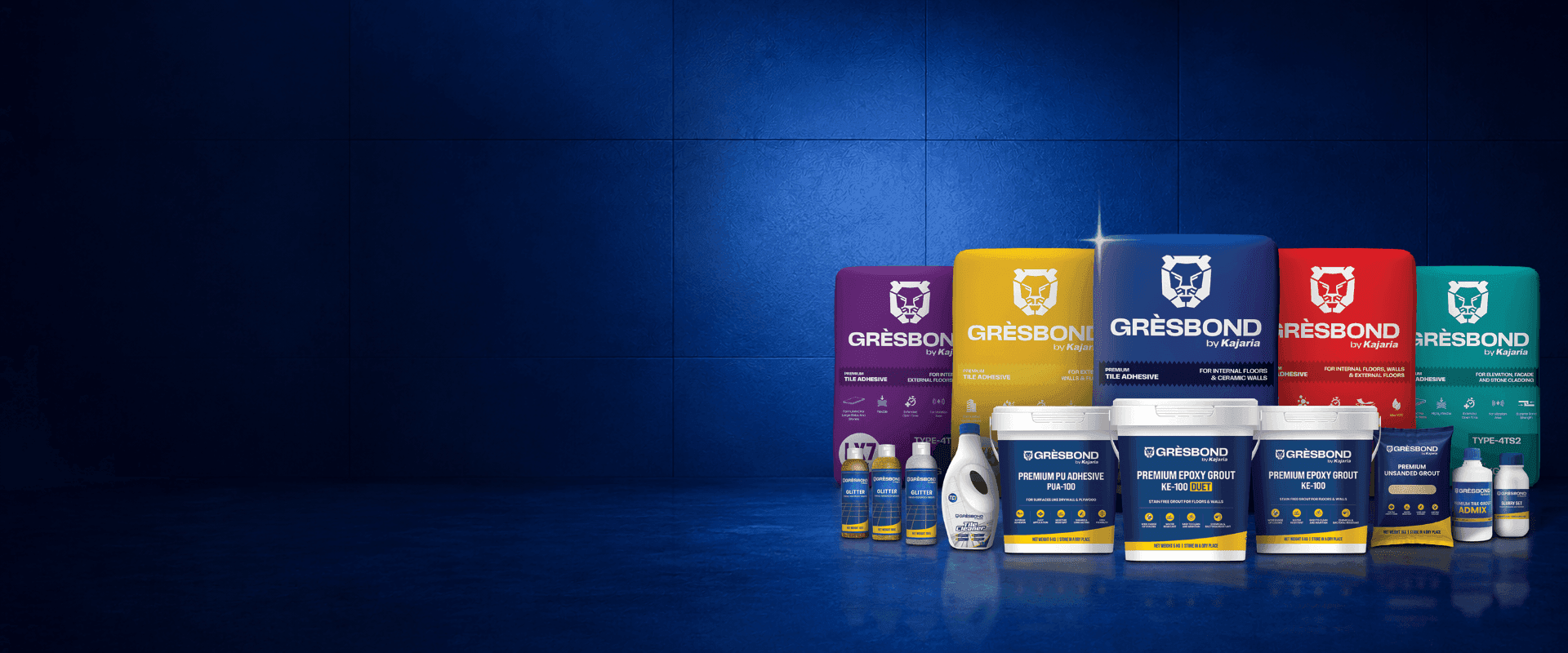 Gresbond Tile Cleaner campaign key visual