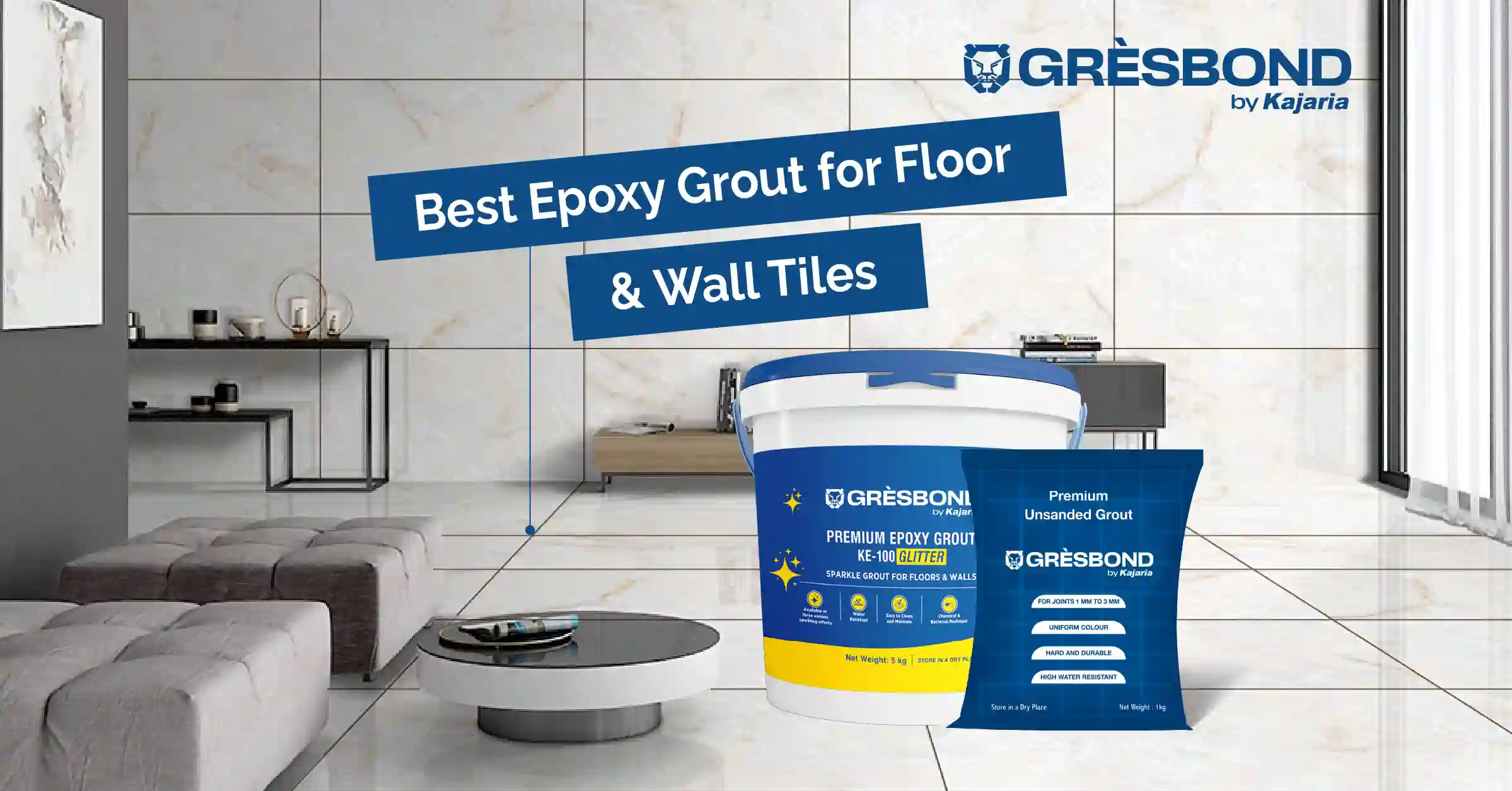 Best Epoxy Grout for Floor & Wall Tiles