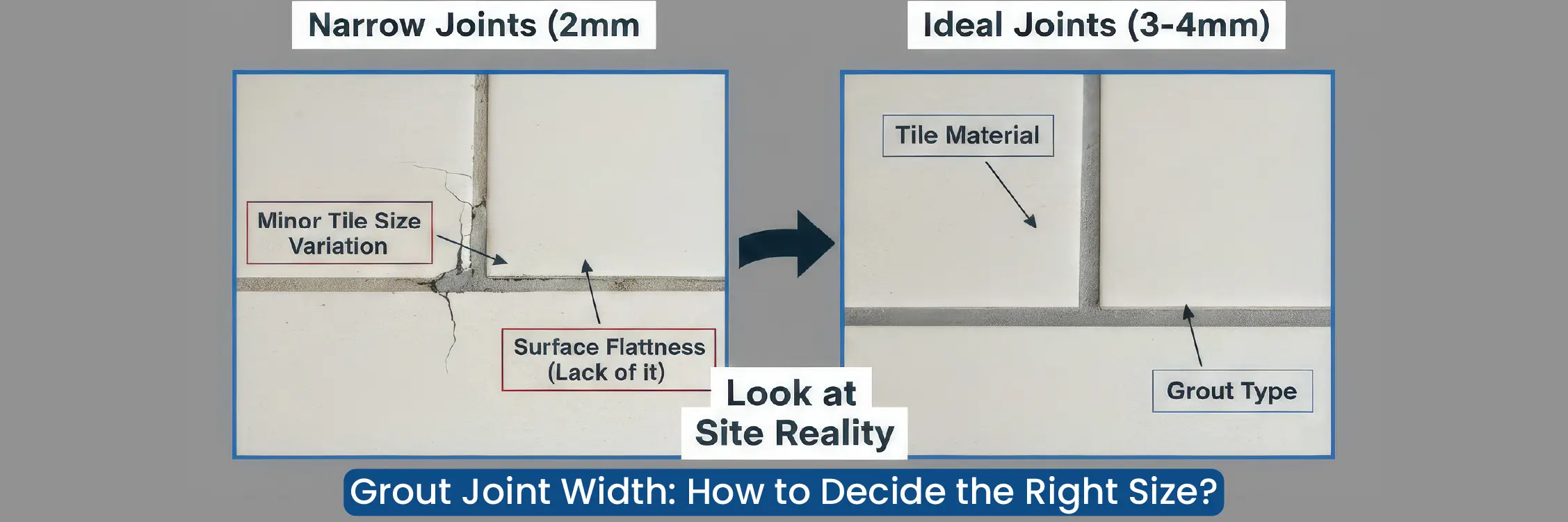 Grout Joint Width