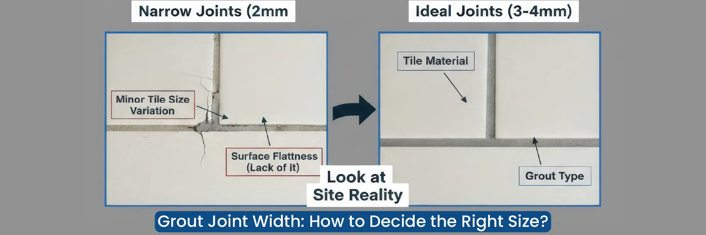 Tile Joint Width Guide Gap Between Floor Wall Tiles Tile Joint Width Guide Gap Between Floor Wall Tiles