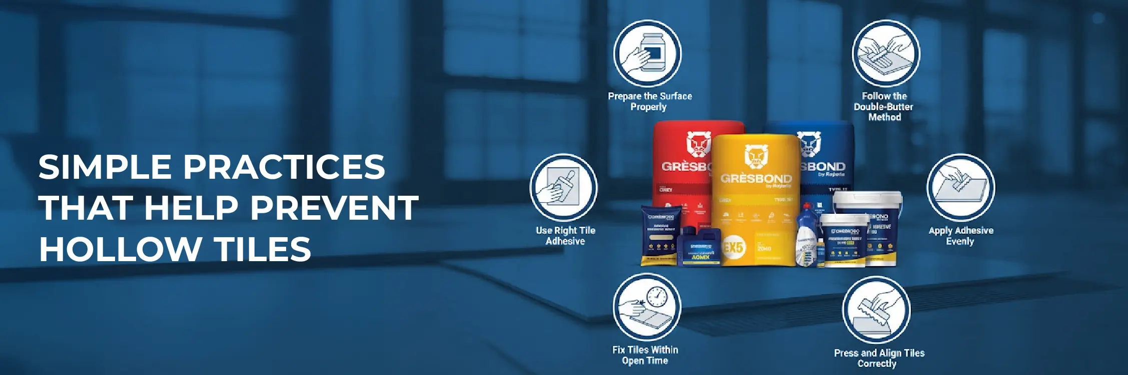 Simple Practices That Help Prevent Hollow Tiles