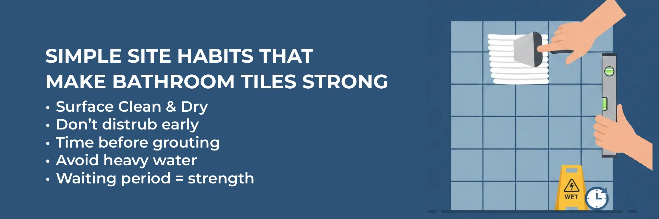 Simple Site Habits That Make Bathroom Tiles Strong