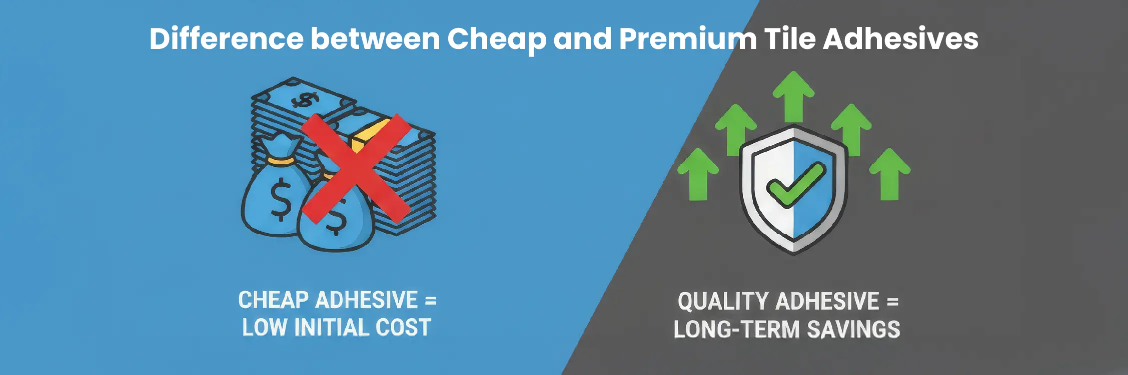 Cost-Effectiveness of Tile Adhesives