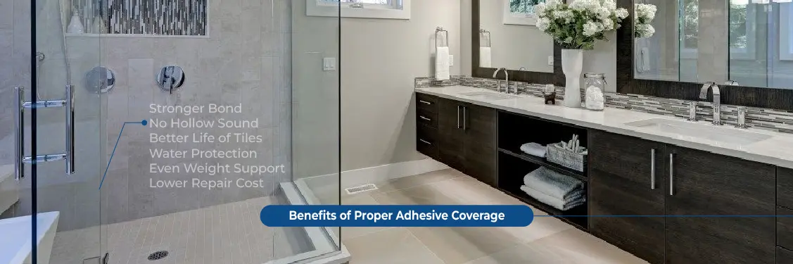 Benefits of Proper Adhesive Coverage