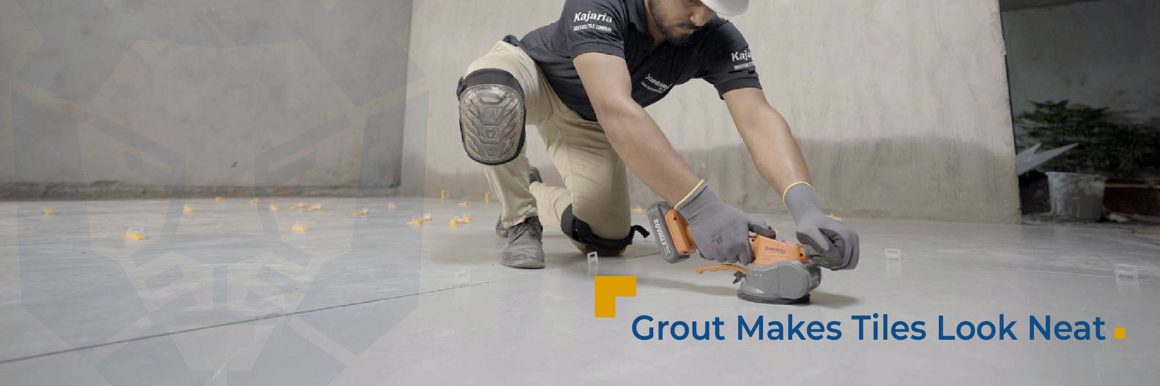 Grout Makes Tiles Look Neat