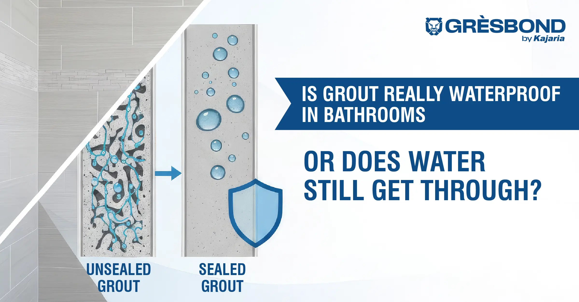 Is Grout Really Waterproof in Bathrooms