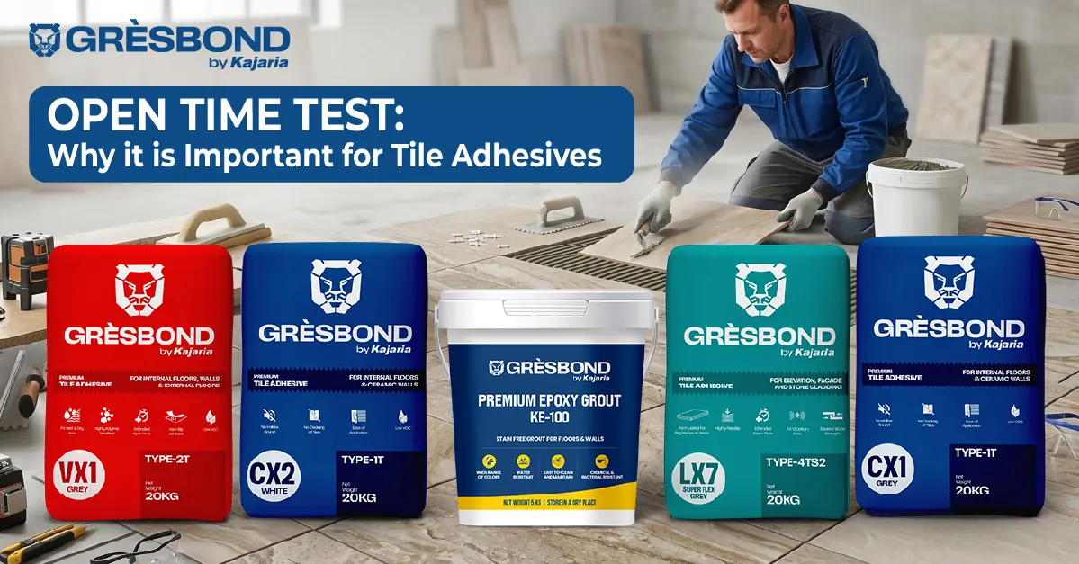 Open Time Test: Why It Is Important for Tile Adhesives