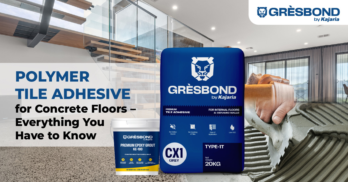 Polymer Tile Adhesive Banner