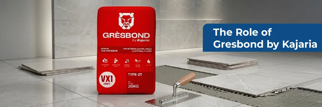 Shear Strength test of Gresbond by Kajaria