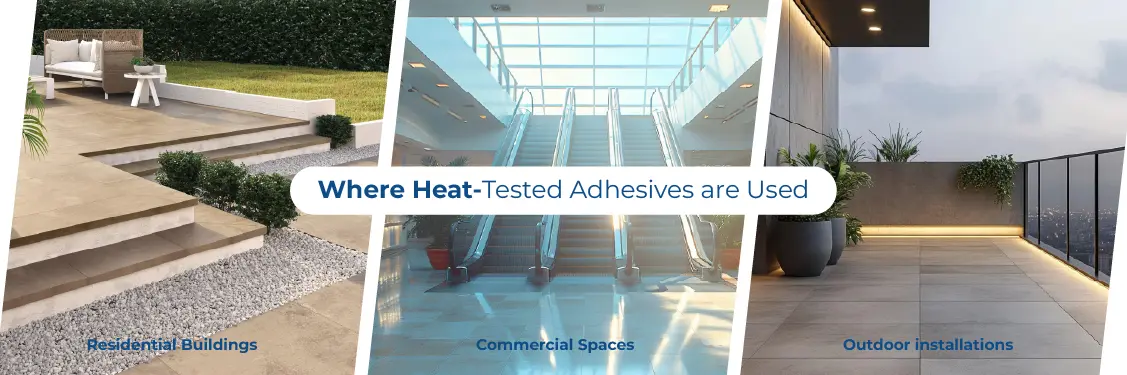 Where Heat-Tested Adhesives Are Used