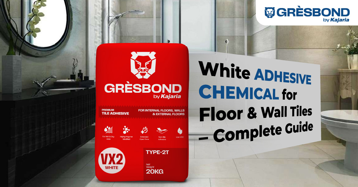 White Adhesive Chemical