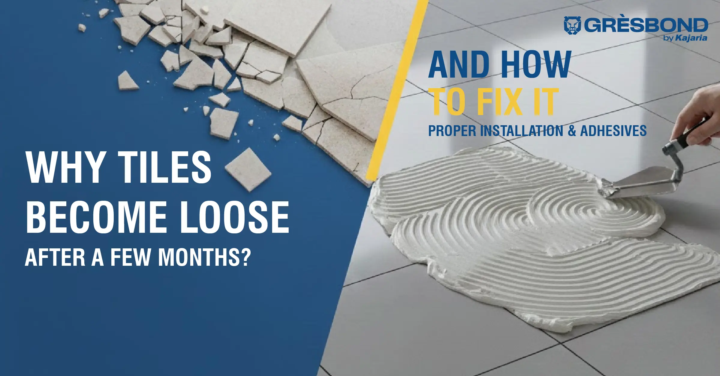 Why Tiles Become Loose After a Few Months
