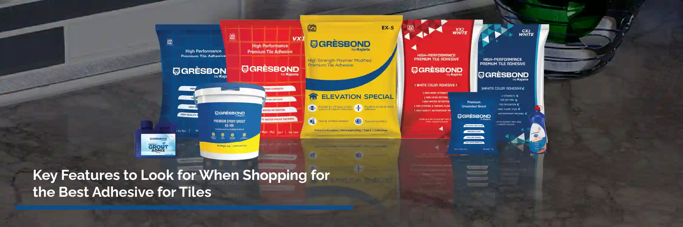 Waterproof & Durable Tile Fixing